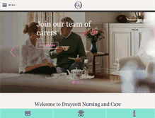 Tablet Screenshot of draycottnursing.co.uk